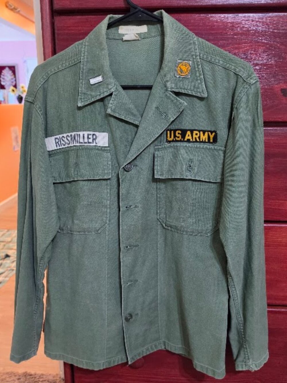 Vintage U.S. Army OG-107 Utility Shirt/Jacket 50s/60s